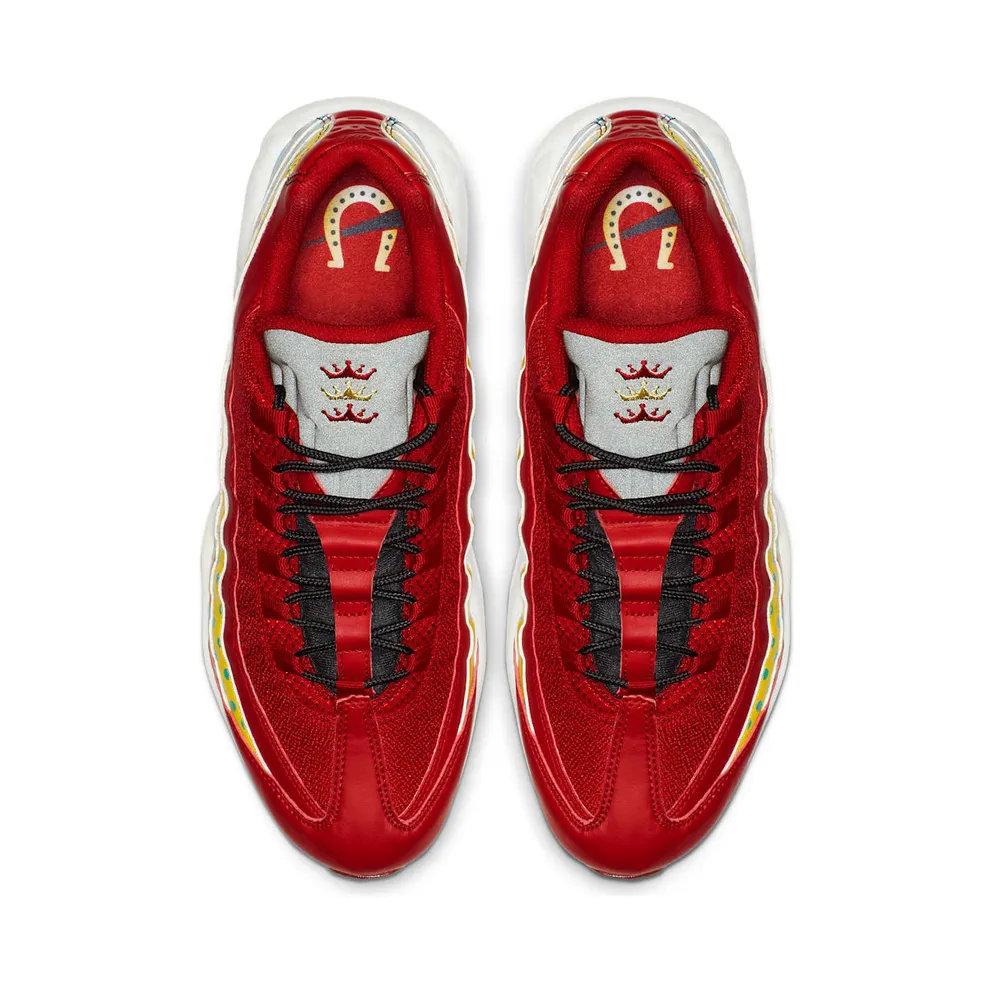 Nike Air Max 95 Baltimore Home Gym Red/Black-White-Metallic Gold (CD7787-600)