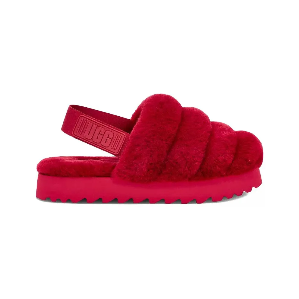 UGG Super Fluff Slipper Ribbon Red (1121751-RBRD)