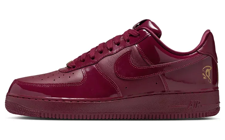 Central Cee x Nike Air Force 1 Low – “Dark Beetroot / Metallic Gold / Red Oxide / Dark Beetroot” (IO9970-638)