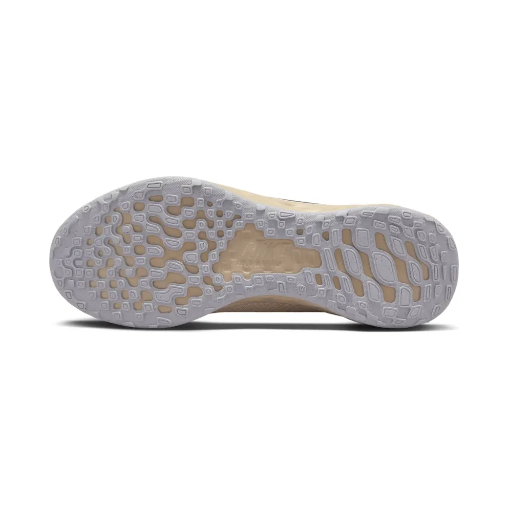 Nike Revolution 6 “Oatmeal / Oxygen Purple / Gridiron” (DC3728-101)