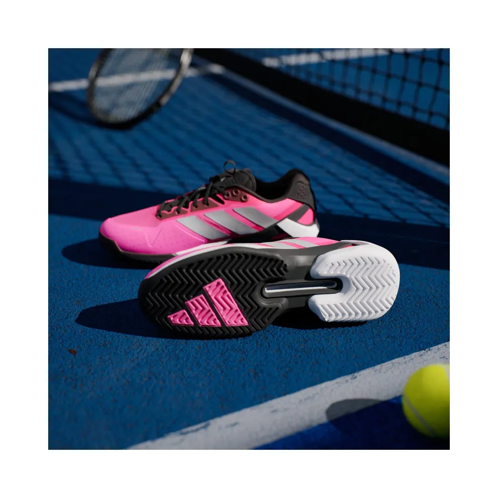 adidas Adizero Ubersonic 5 Lucid Pink Silver Metallic Core Black (JQ2901)