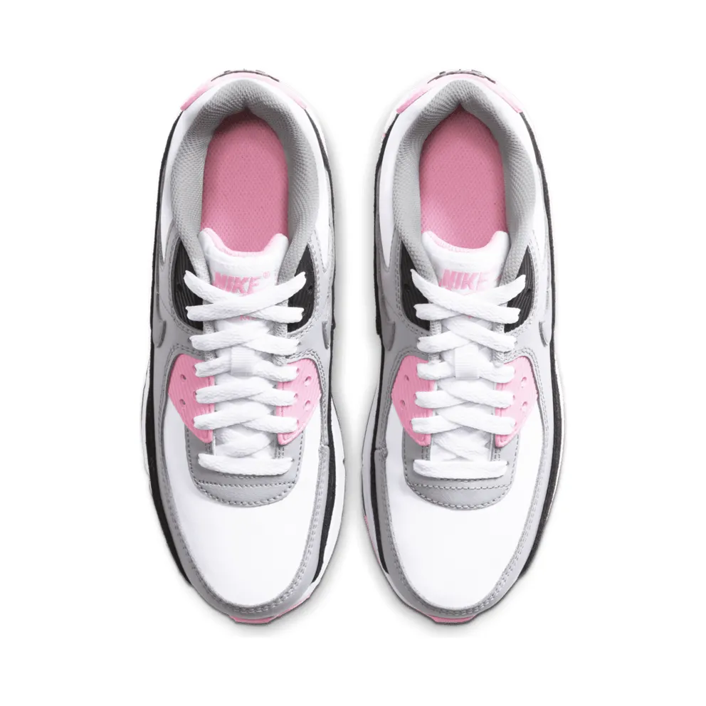 Nike Air Max 90 Recraft Rose (GS) White/Particle Grey-Light Smoke Grey-Rose (CD6864-104)