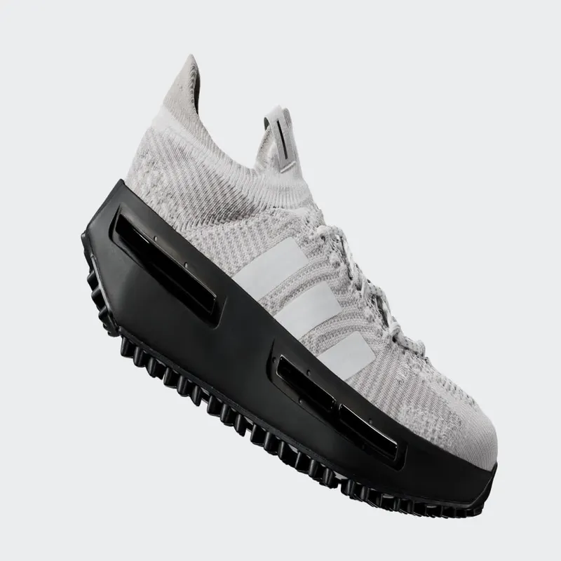 Adidas NMD_S1 Cloud White / Core Black / Silver Metallic (ID0361)