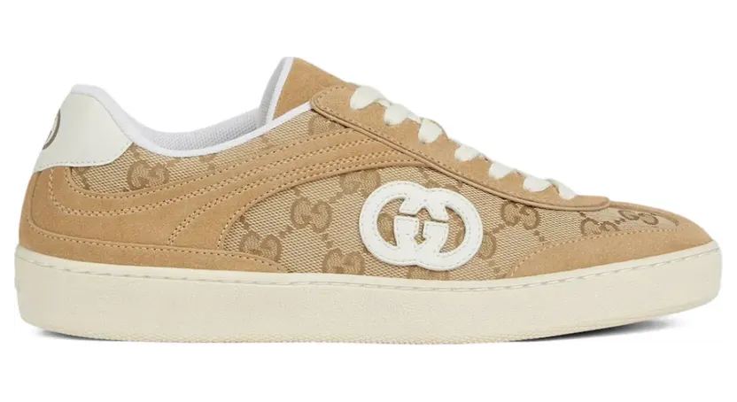 Gucci G75 GG sneakers – Beige (849465AAEKX)