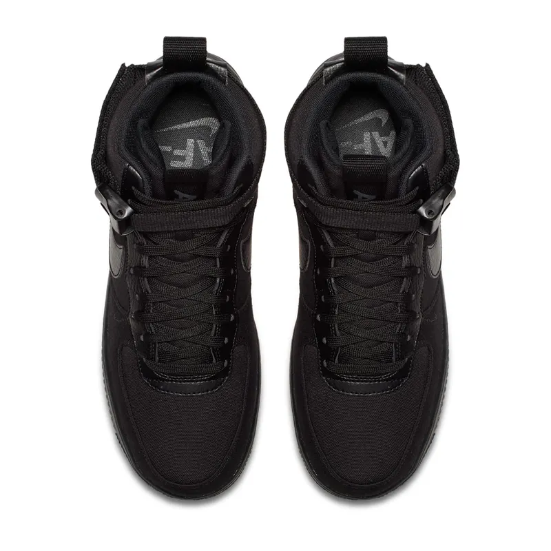 Nike Air Force 1 High ’07 Canvas Black Black Anthracite (AH6768-001)