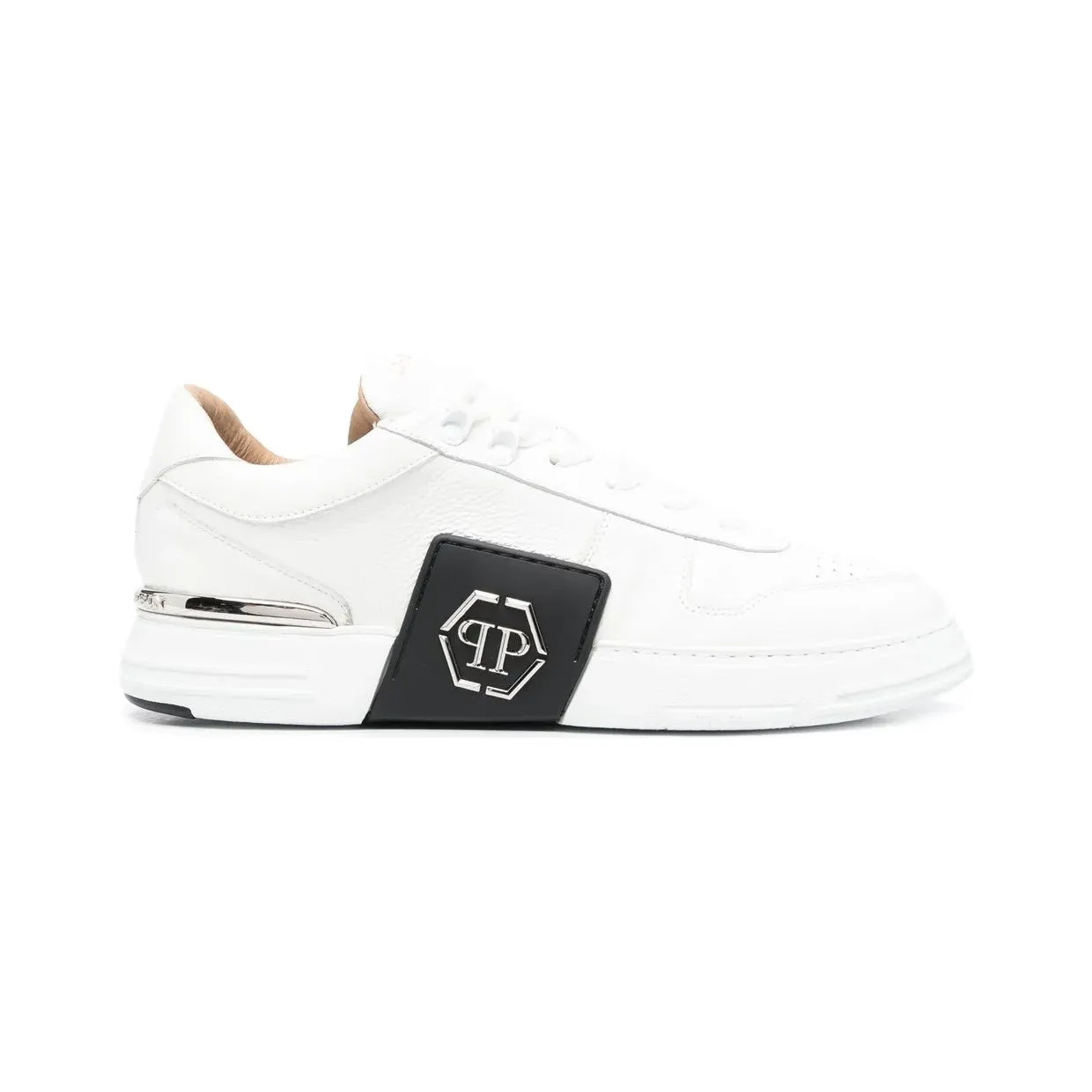 Philipp Plein Hexagon low-top “White” (FABSUSC0272PLE010N)