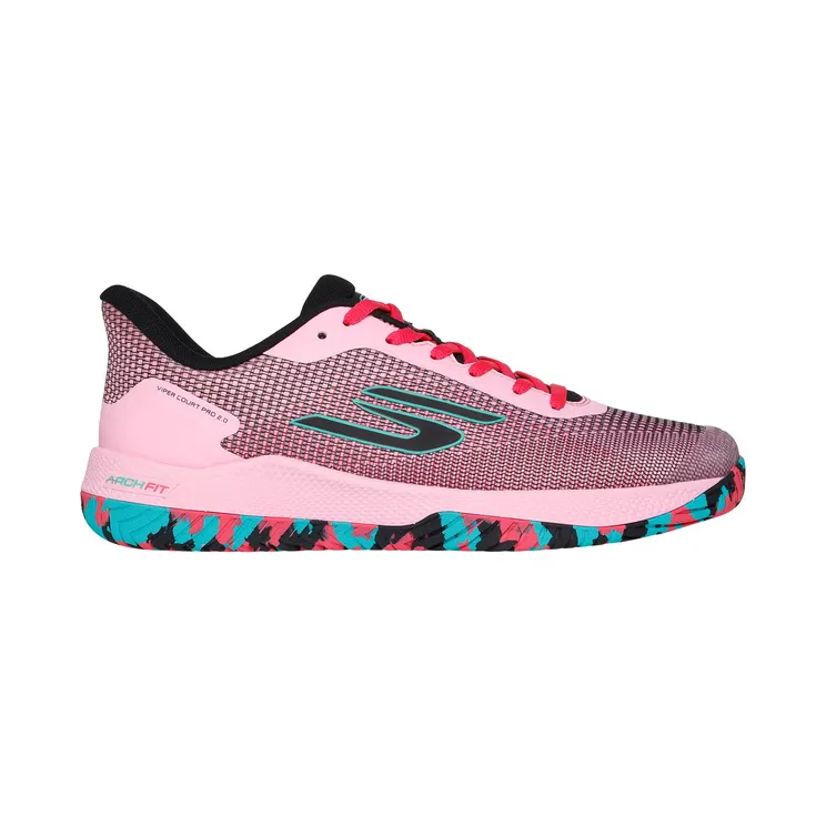 Skechers Viper Court Pro 2.0 “Pink / Black” (246109CPKBK)