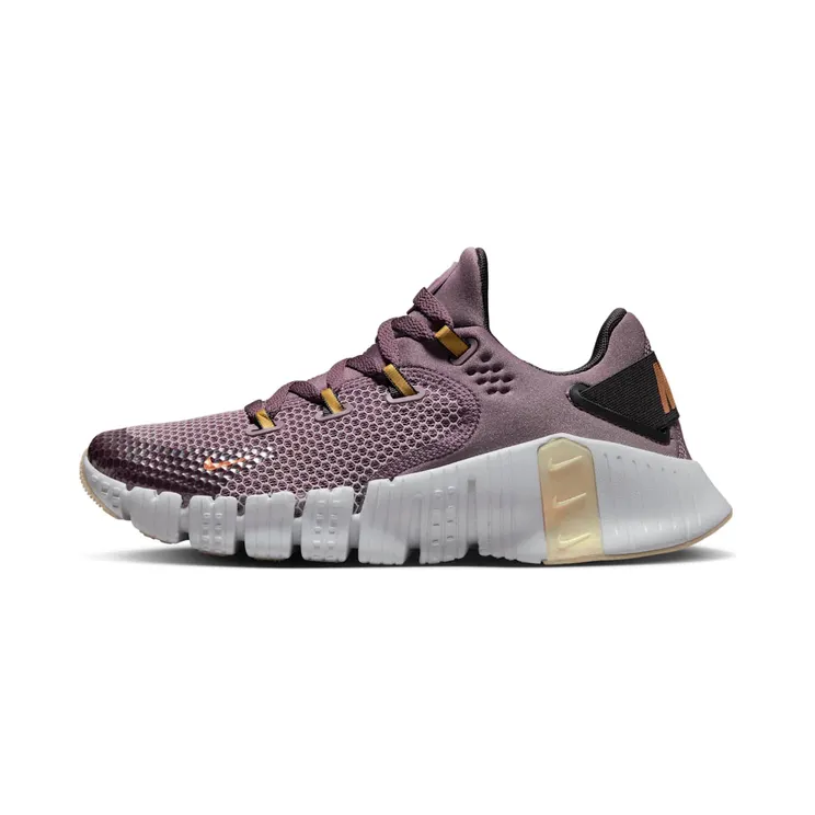 Nike Free Metcon 4 Premium “Purple Smoke / Dark Smoke Grey / Metallic Gold / Metallic Copper” (DQ4678-500)