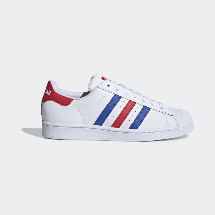 Adidas Americana vs. Superstar ‘USA’ Footwear White/Blue/Collegiate Red (FV2806)