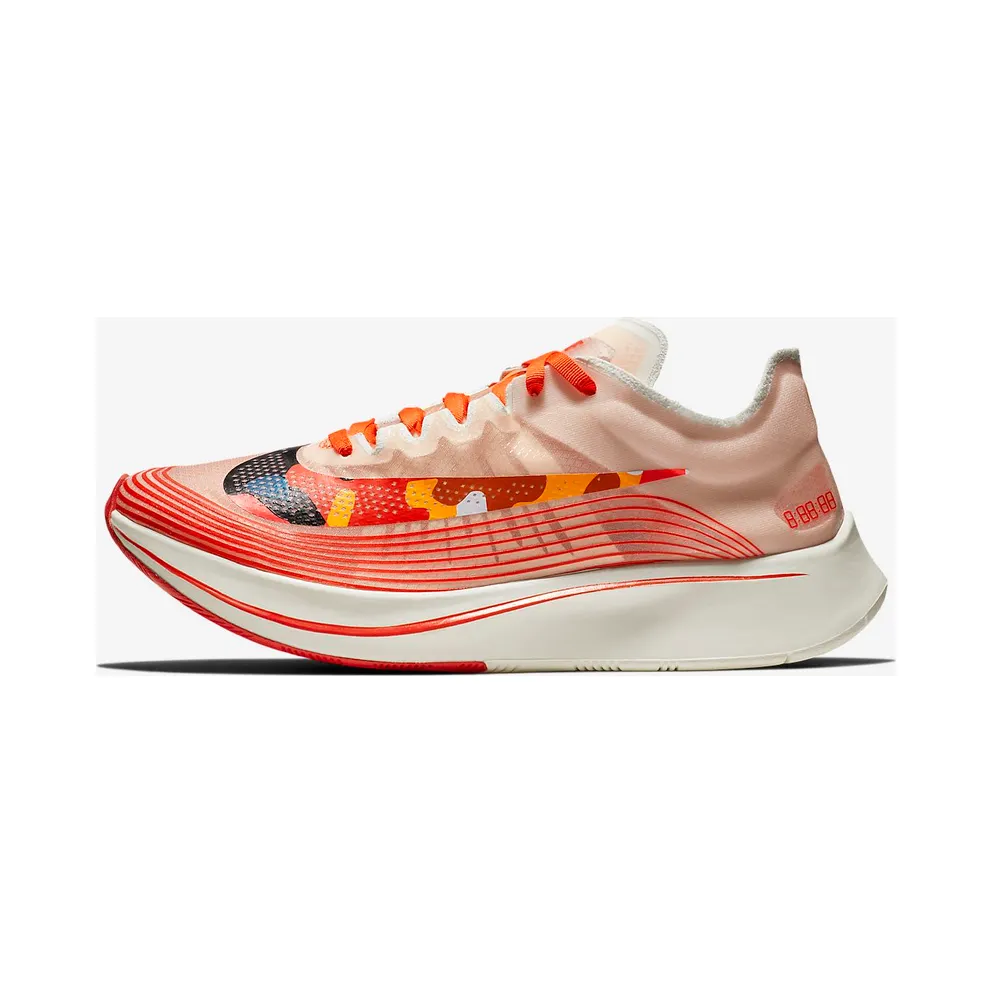 Nike Zoom Fly Camo Swoosh Orange Team Orange/Black-Sail-Habanero Red (AV8074-800)