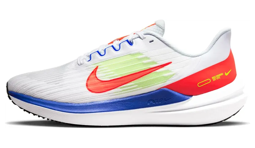 Nike Air Winflo 9 Bright Crimson Racer Blue (DX3355-100)