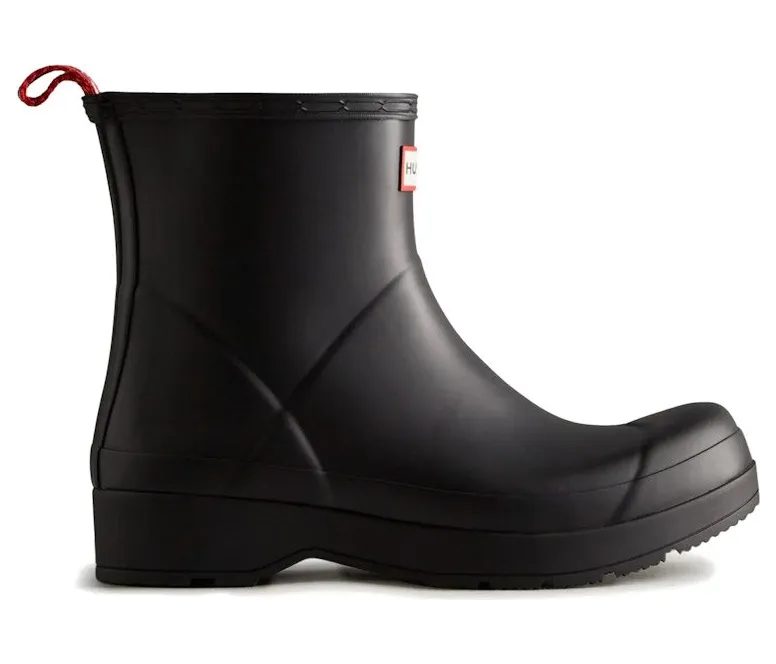 Hunter PLAY Short Rain Boots Black (MFS9088RMA-BLK)