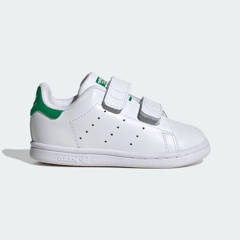 Adidas Stan Smith Comfort Closure Kids Cloud White / Cloud White / Green (JP9721)