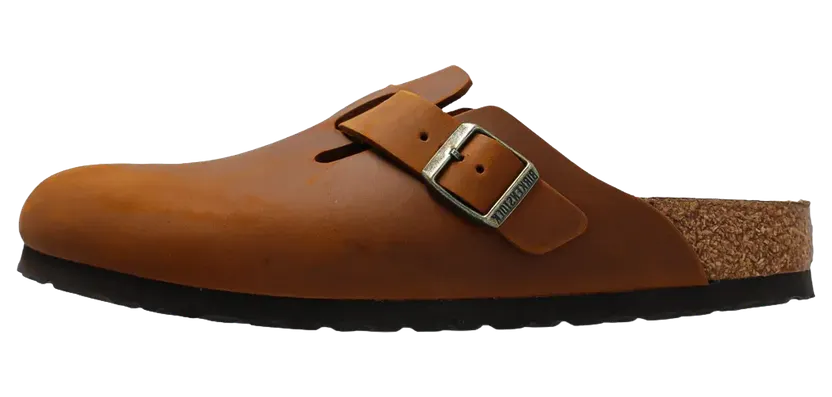 Birkenstock Boston Natural Leather Womens “Cognac” (1028310)