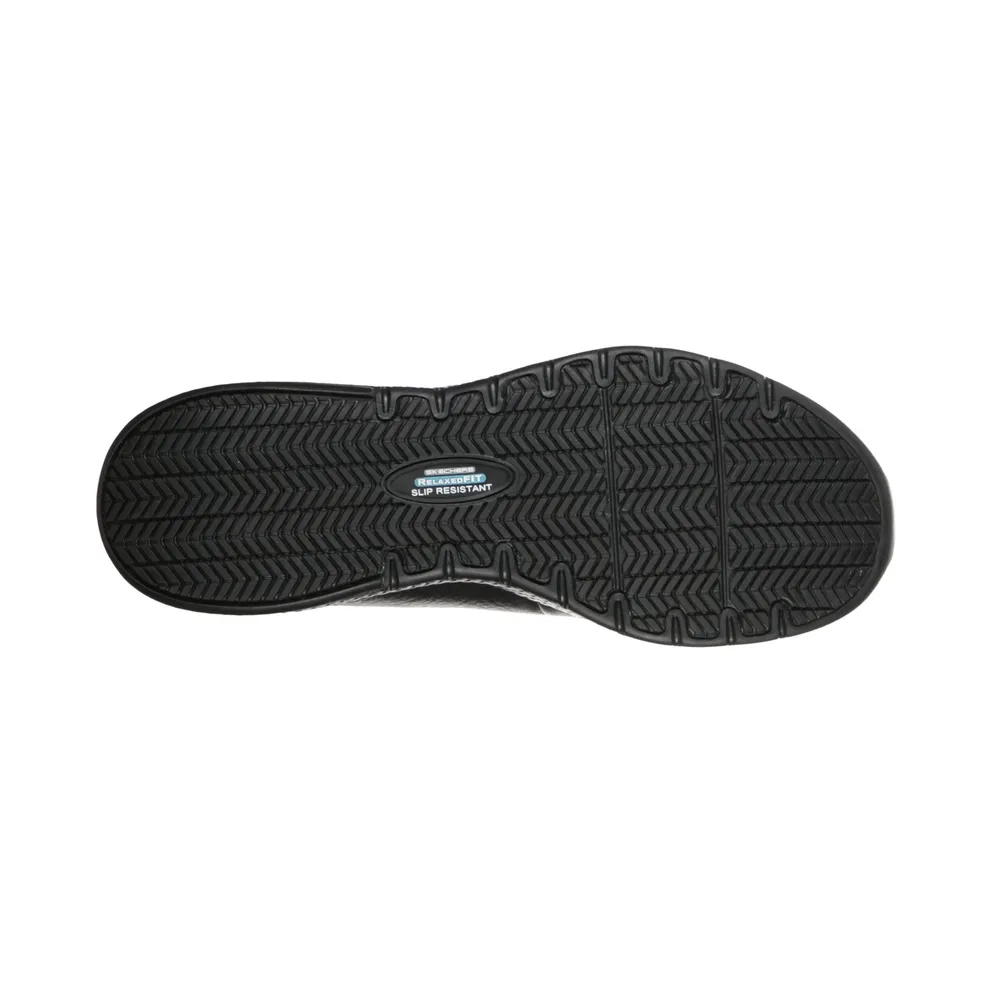 Skechers Work Relaxed Fit: Marsing – Gmina SR Sneaker Black