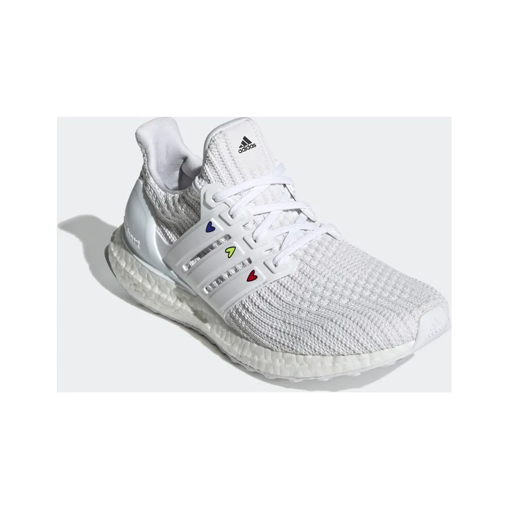 adidas Ultra Boost 4.0 DNA Hearts Pack White (W) Cloud White/Chalk White-Solar Red (GZ9232)