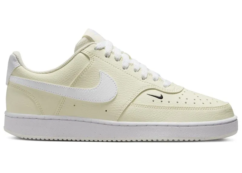Nike Court Vision Low Next Nature White Black Pale Ivory (FV9952-100)