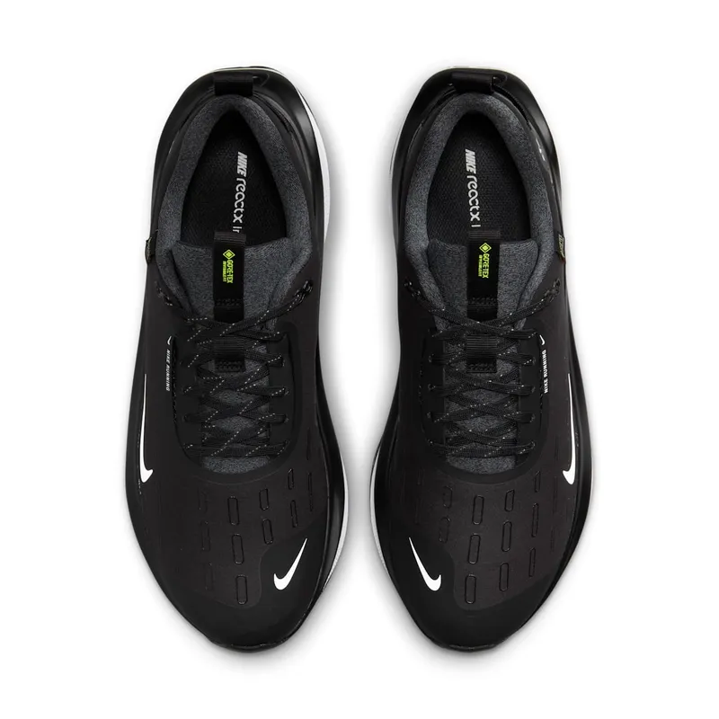 Nike React Infinity Run 4 Gore-Tex “Black Anthracite Volt White” (HQ0265-001)