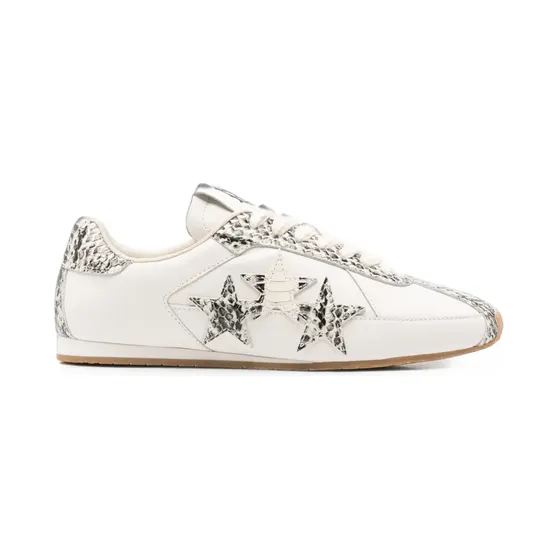 Amiri python-effect star-patch “White” (AW426SN0180027)