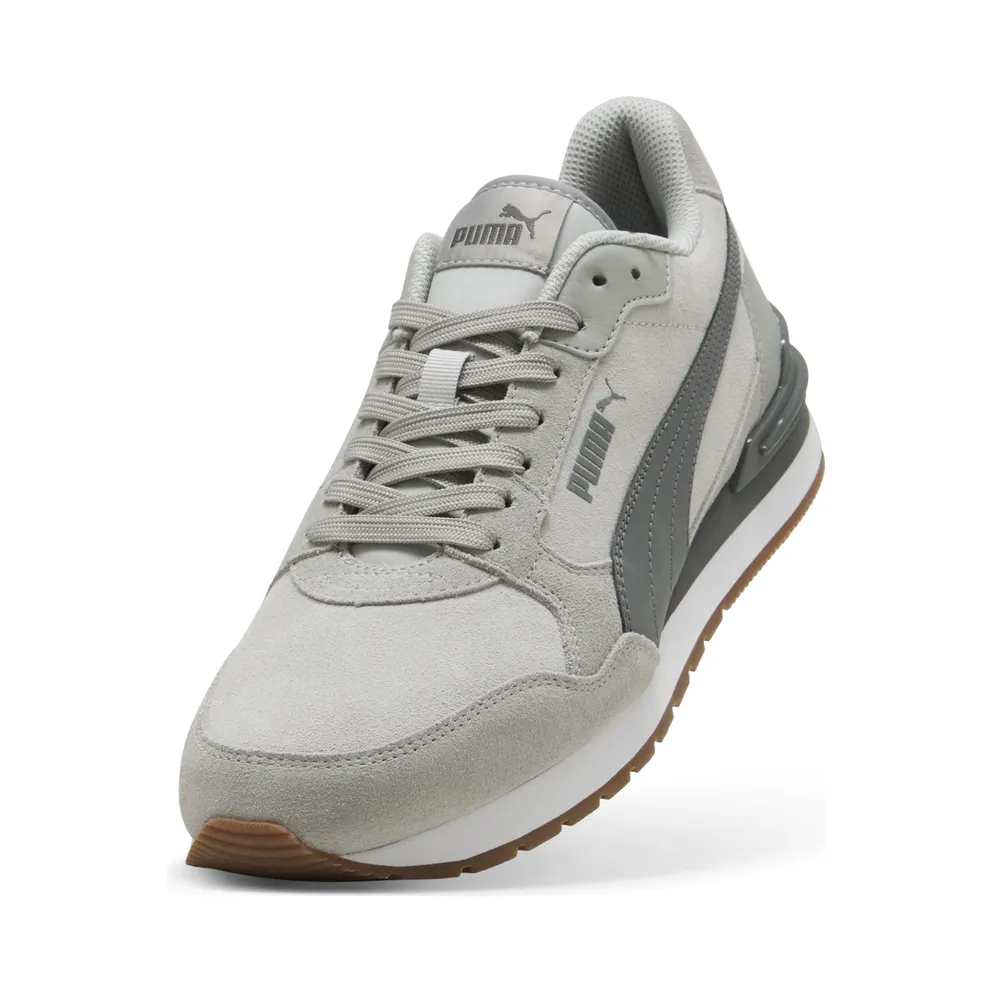 Puma ST Runner v4 Suede “Cool Light Gray / Slate Sky / Gray Echo / Puma White / Gum” (399665_19)