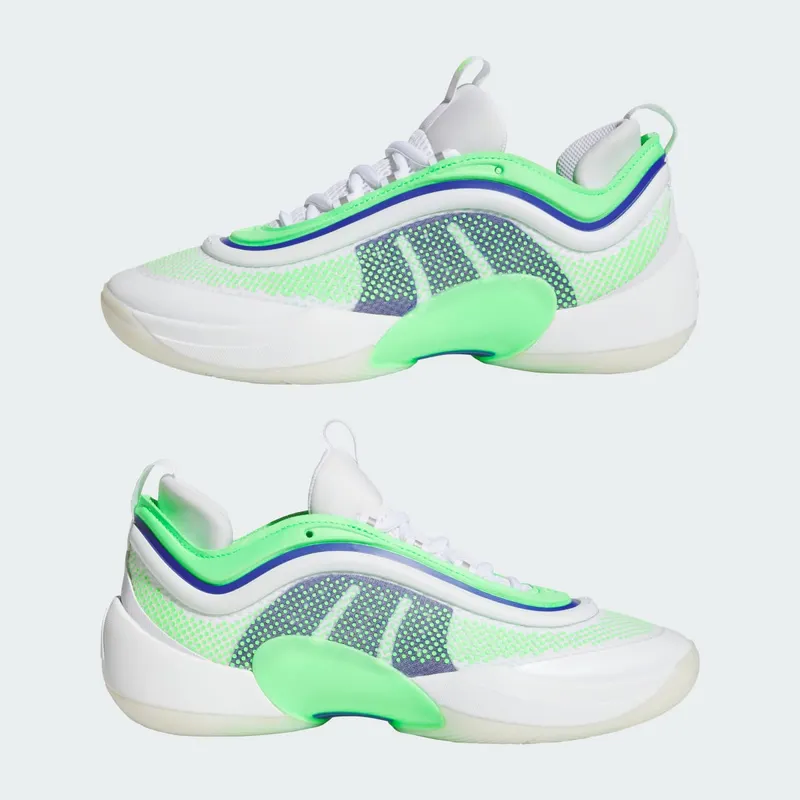 Adidas D.O.N. Issue 6 Cloud White / Screaming Green / Lucid Blue (JQ2249)