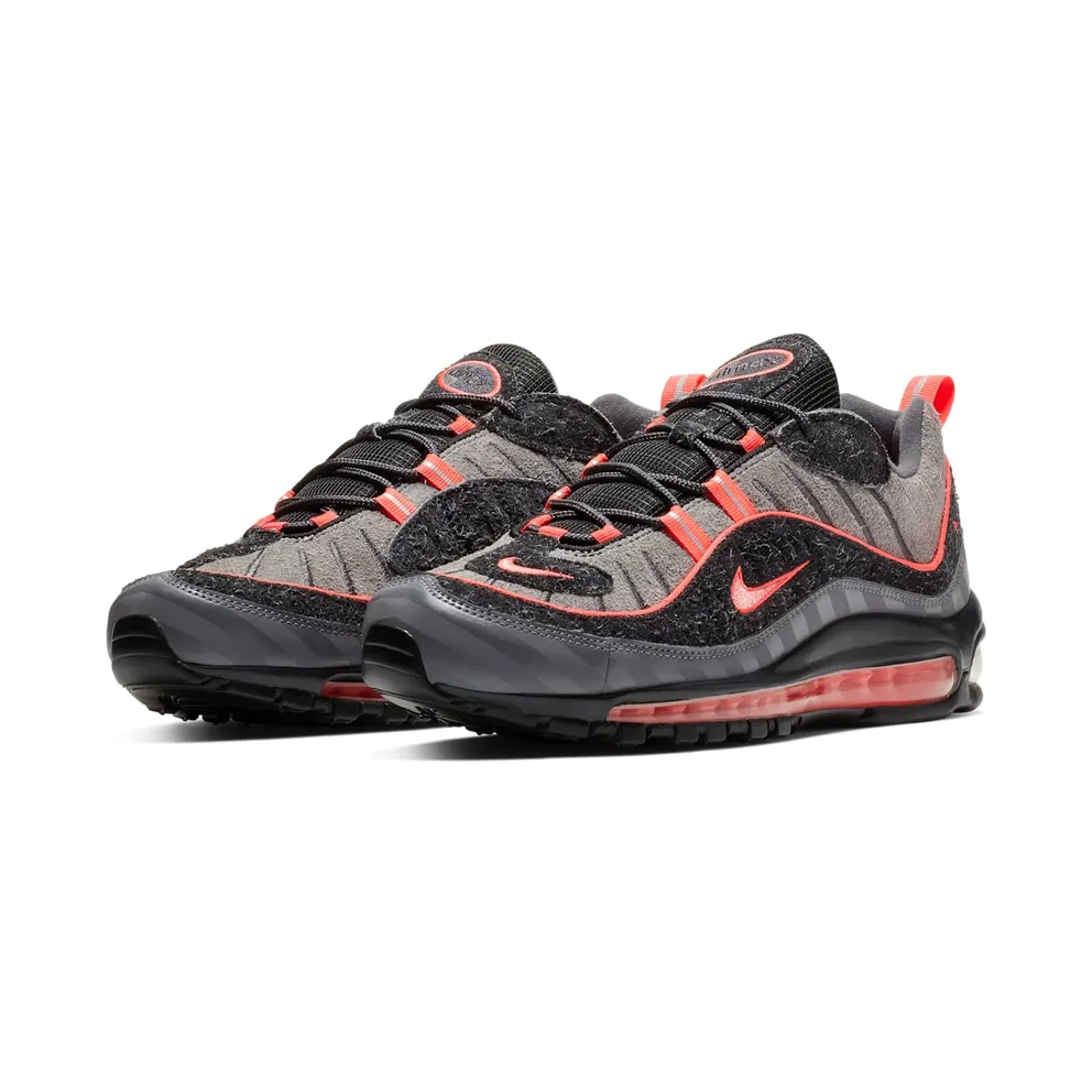 Nike Air Max 98 I-95 Gunsmoke/Lava Glow-Thunder Grey-Oil Grey (BV6046-001)
