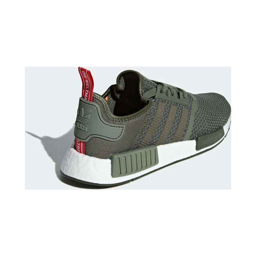 adidas NMD R1 Olive Orange Base Green/Night Cargo/Solar Orange (B37620)