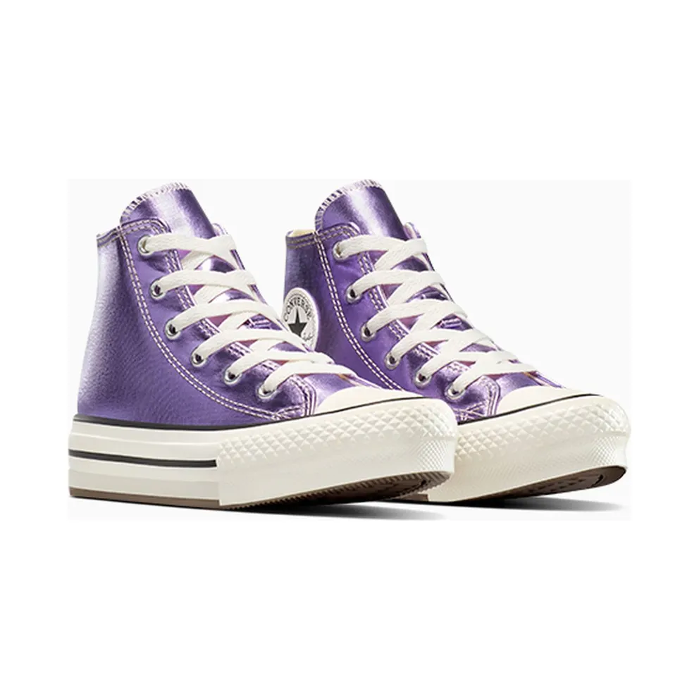 Converse Chuck Taylor All Star EVA Lift Platform Metallic Purple/Egret/Black (A13450C)