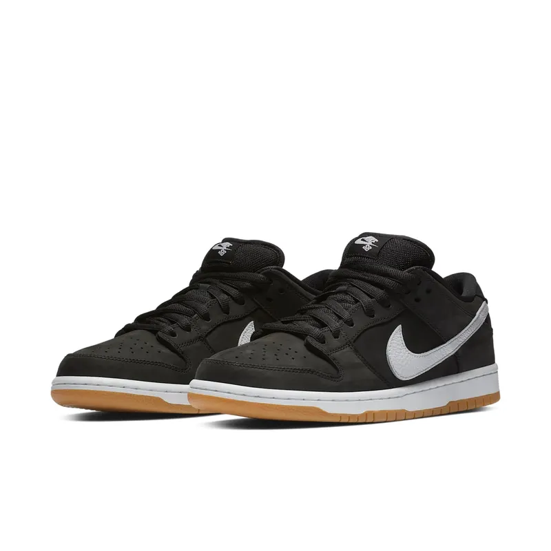 Nike SB Dunk Low Orange Label Black/White-Black-Gum Light Brown (CD2563-001)