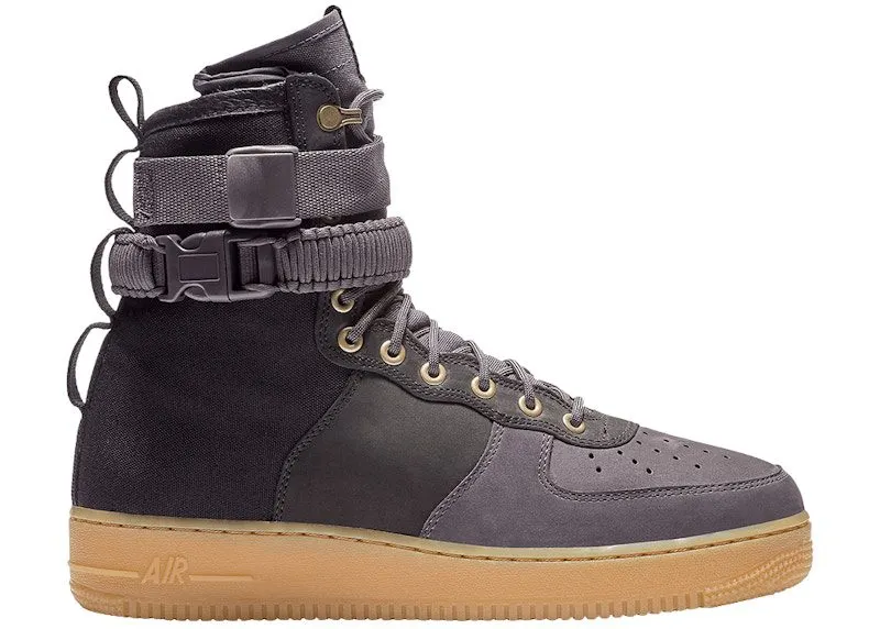 Nike SF Air Force 1 High Black Light Brown (BV0130-001)