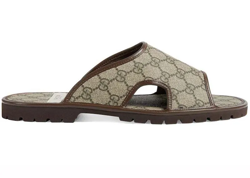 Gucci GG Supreme Tofflor Biege (624879 96G60 9762)