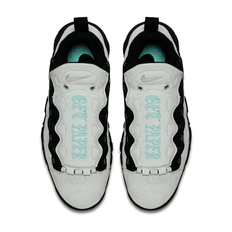 Nike Air More Money Currency Pack (UK) Wolf Grey/Black-Turquoise (AJ7383-002)