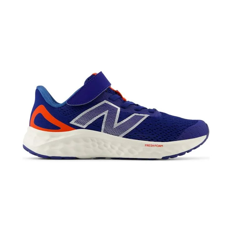New Balance Fresh Foam Arishi v4 Bungee Lace Inkwell Neo Flame Silver Metallic (PAARIYN4)