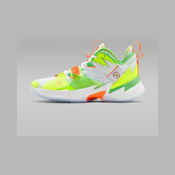 Jordan Why Not Zer0.3 ‘Splash Zone’ “White / Volt / Total Orange / Rage Green” (CZ3616-100)