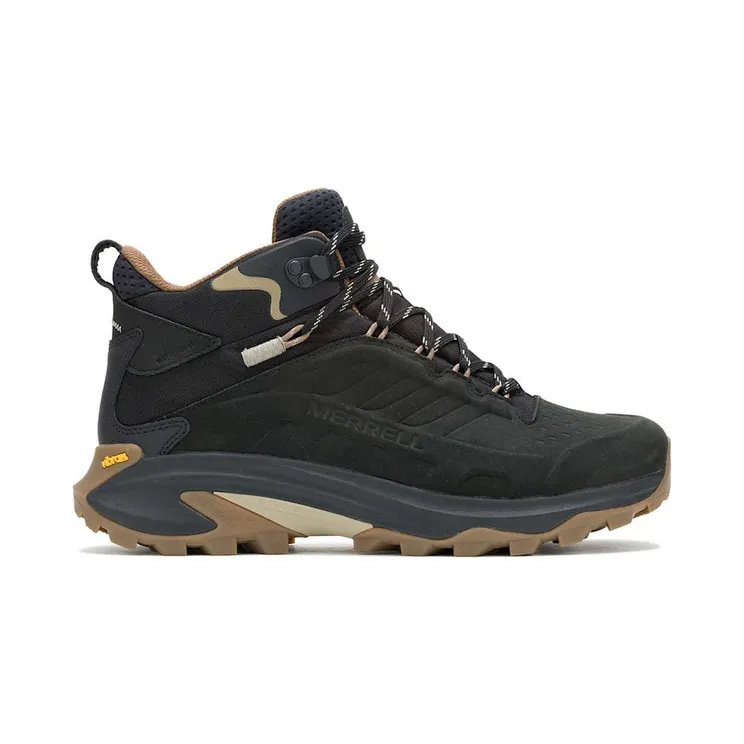 Merrell Moab Speed 2 Leather Mid Waterproof Black (J037777)