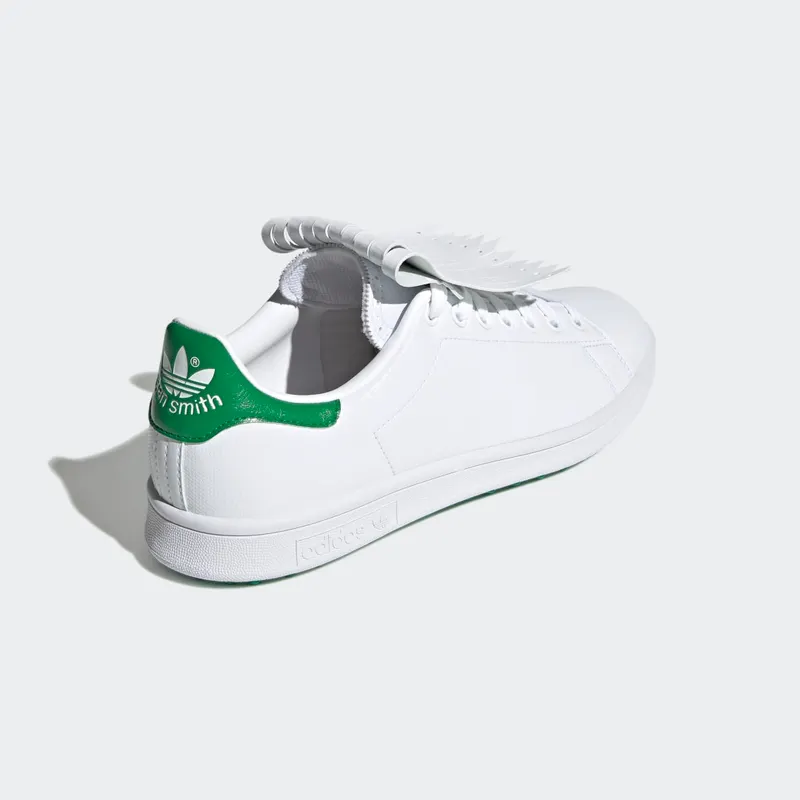 Adidas Stan Smith Primegreen Special Edition Spikeless Golf Shoes Cloud White / Green / Cloud White (Q46252)