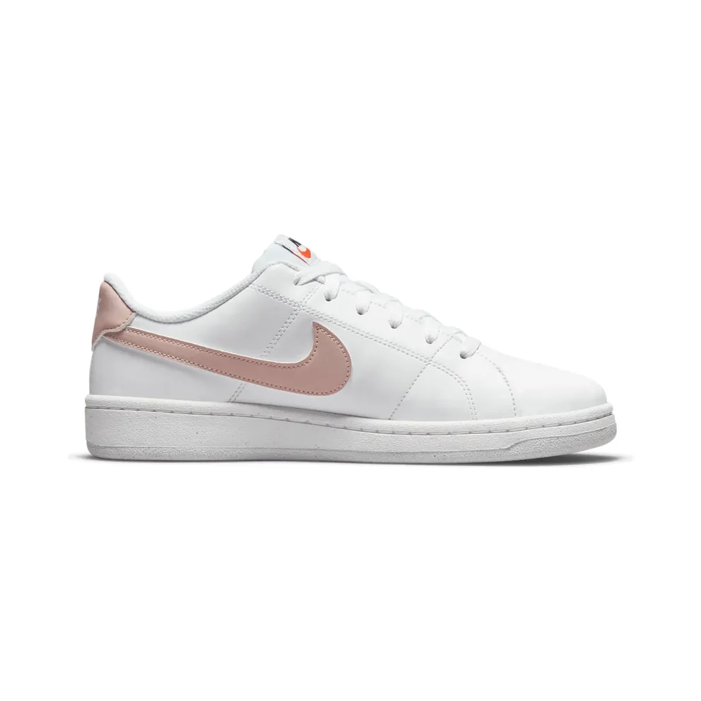Nike Court Royale 2 “White / Black / Team Orange / Pink Oxford” (DH3159-101)