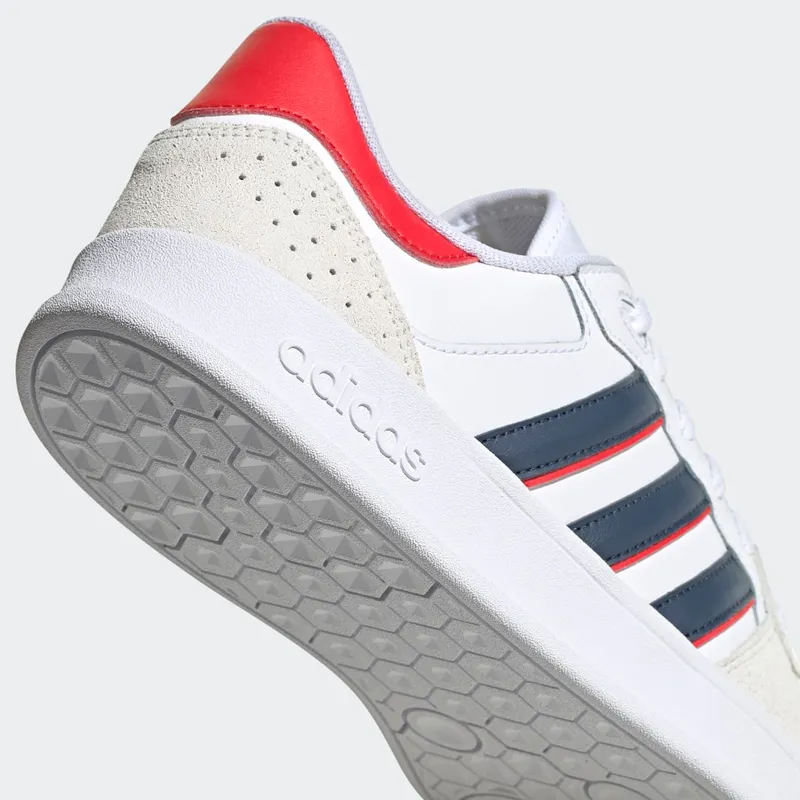 Adidas Breaknet Plus Cloud White / Crew Navy / Vivid Red (FY9649)