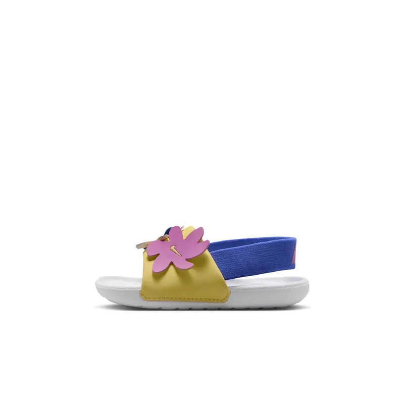 Nike Kawa Slide SE White Sapphire Magenta Soft Yellow (IF3657-100)