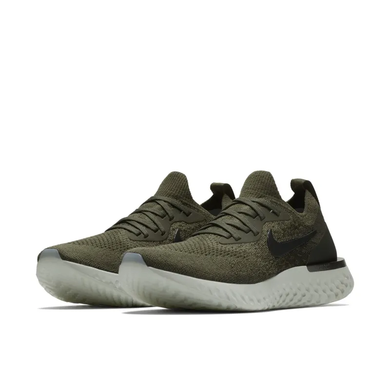 Nike Epic React Flyknit Olive (W) Cargo Khaki/Black-Sequoia (AQ0070-300)