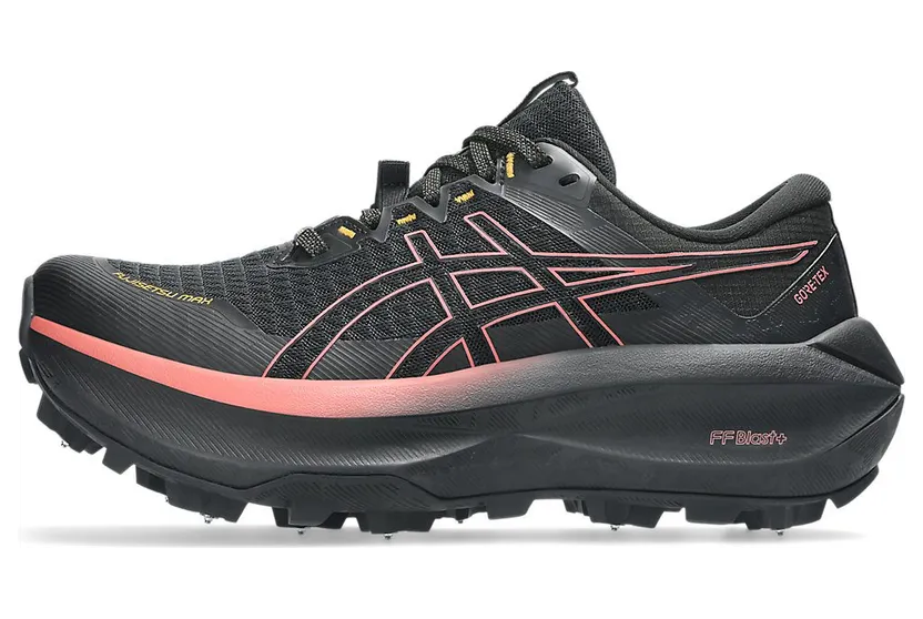 ASICS FUJISETSU MAX GTX “Black / Dark Pink Clay” (1012B893-001)