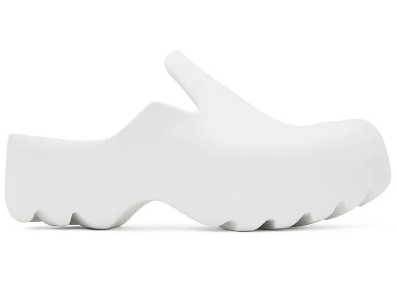 Bottega Veneta Rubber Flash Clog White (690102V11T09083)