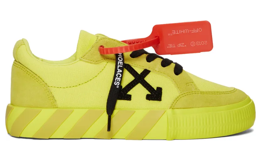 OFF-WHITE Vulc Low Yellow Canvas FW19 (W)