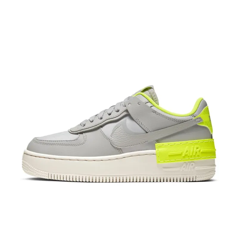 Nike WMNS Air Force 1 Shadow Grey Volt (2019) (CQ3317-002)