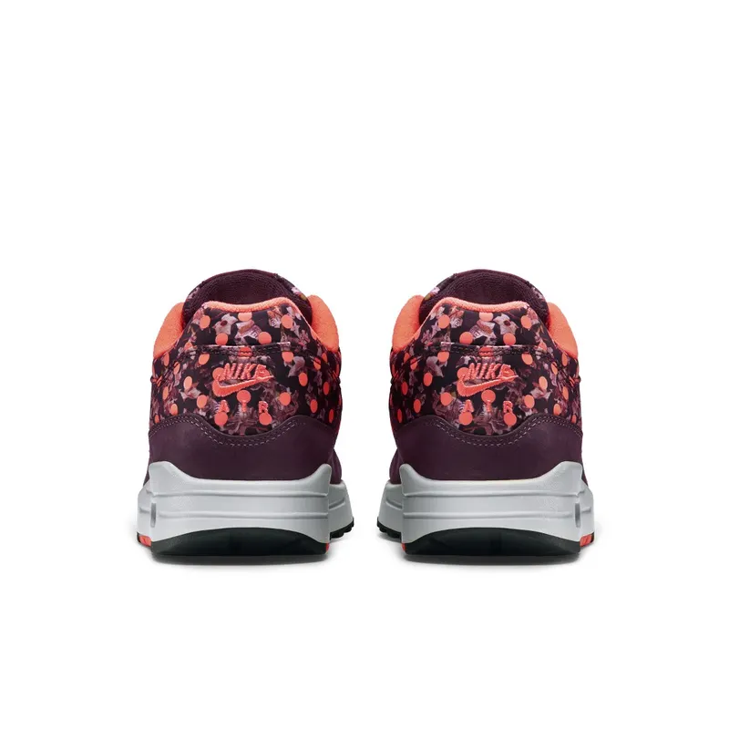 Nike x Liberty of London Air Max 1 WMNS Burgundy (540855-600)