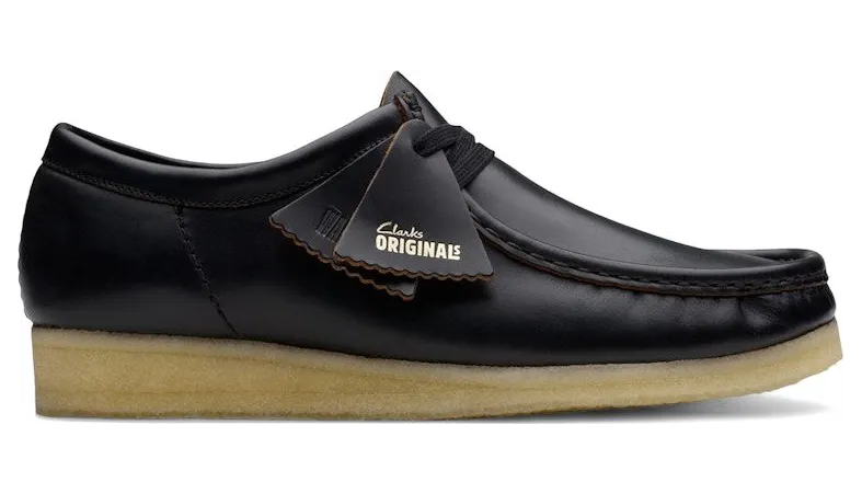 Clarks Originals Wallabee Black Smooth Leather (26181127)