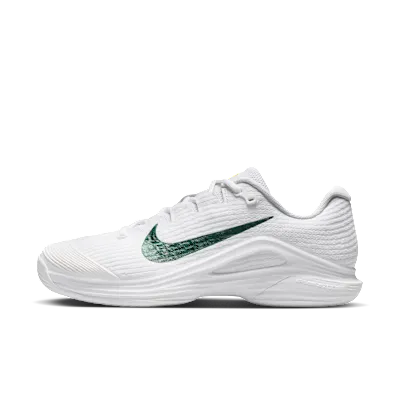 Nike Zoom Vapor 12 PRM Hard Court “White / University Gold / University Red / Gorge Green” (IR0651-100)