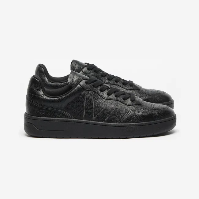Sneakers Veja V-90 Zz Grained Oil Leath Full-Black (VZ2021976B)