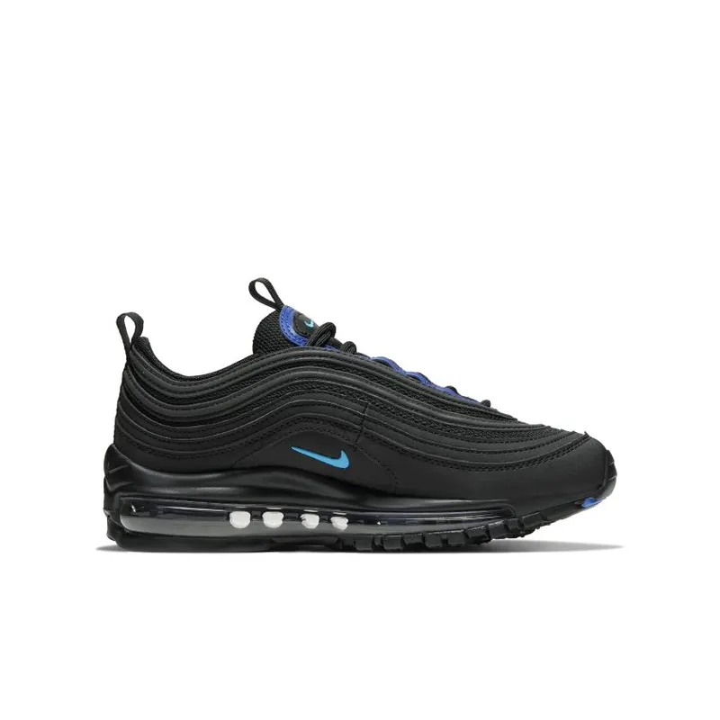 Nike Air Max 97 Just Do It Black (GS) Black/Hyper Royal-Blue Hero-Cool Grey (CT6025-001)