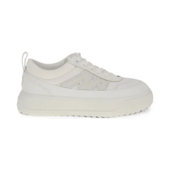 Moncler Altive aus Nubuk und Wildleder “White” (L209B4M00150N0565)